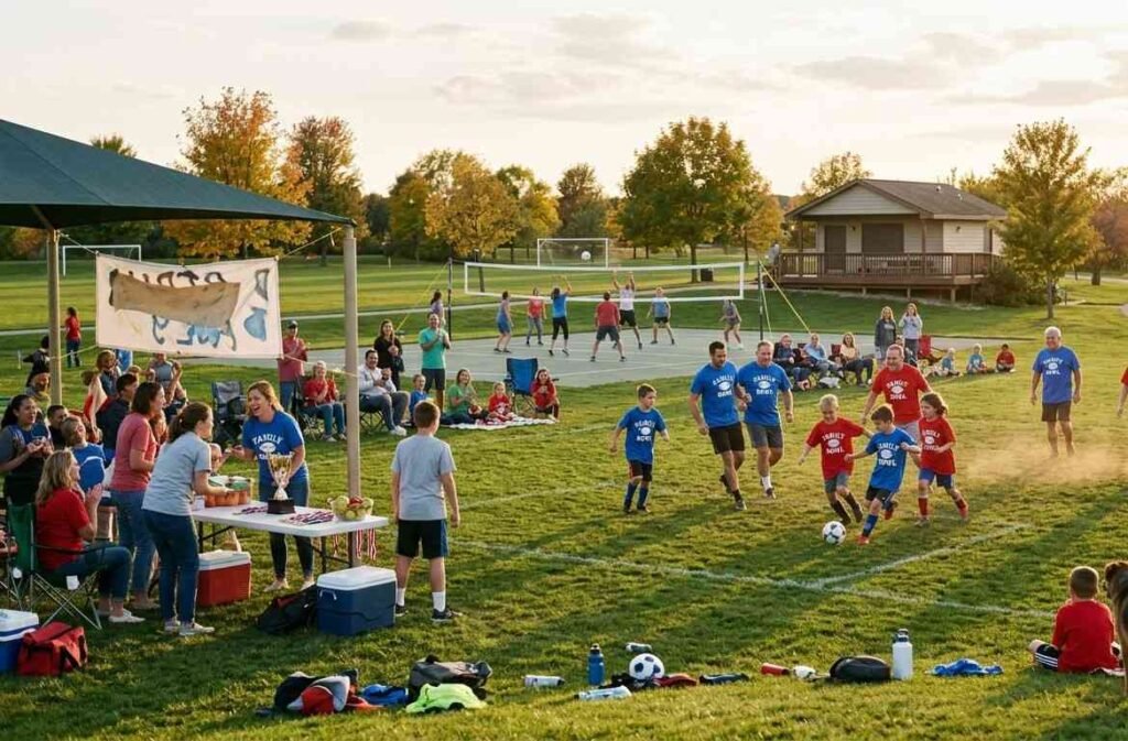 family travel for sports tournaments